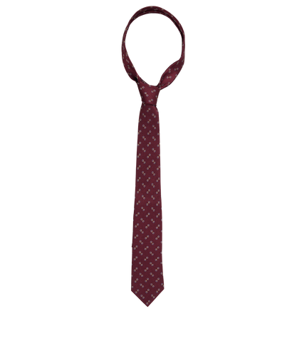 Gucci Horsebit Jacquard Tie, front view